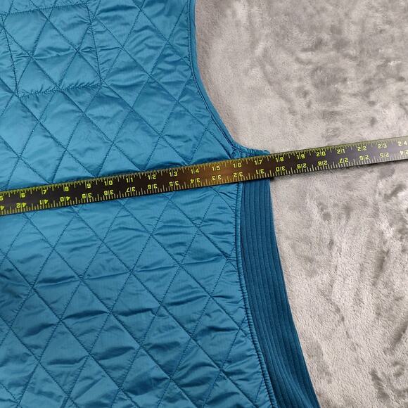 L.L. Bean sherpa lined quilted casual gorpcore winter vest womens Small - Picture 7 of 9